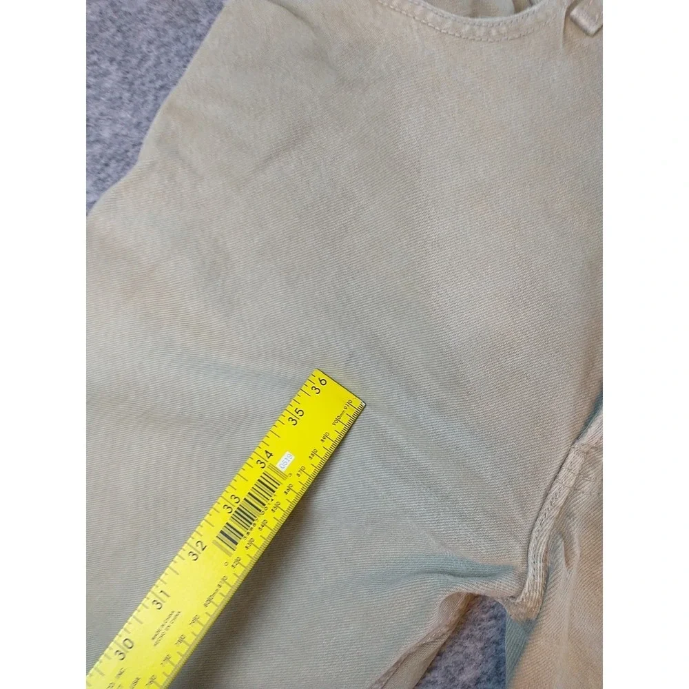 Levis 550 Relaxed Fit Jeans Mens 34x35Tan Khaki Cotton Denim 5-Pocket Tapered